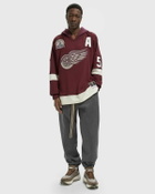 Mitchell & Ness X JUST DON NHL JERSEY HOODIE DETROIT RED WINGS Red Men