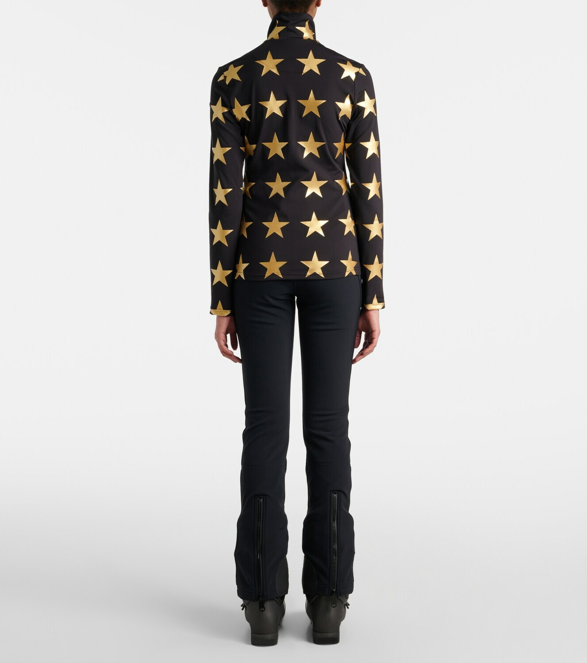 Goldbergh Lunaria printed half-zip ski top