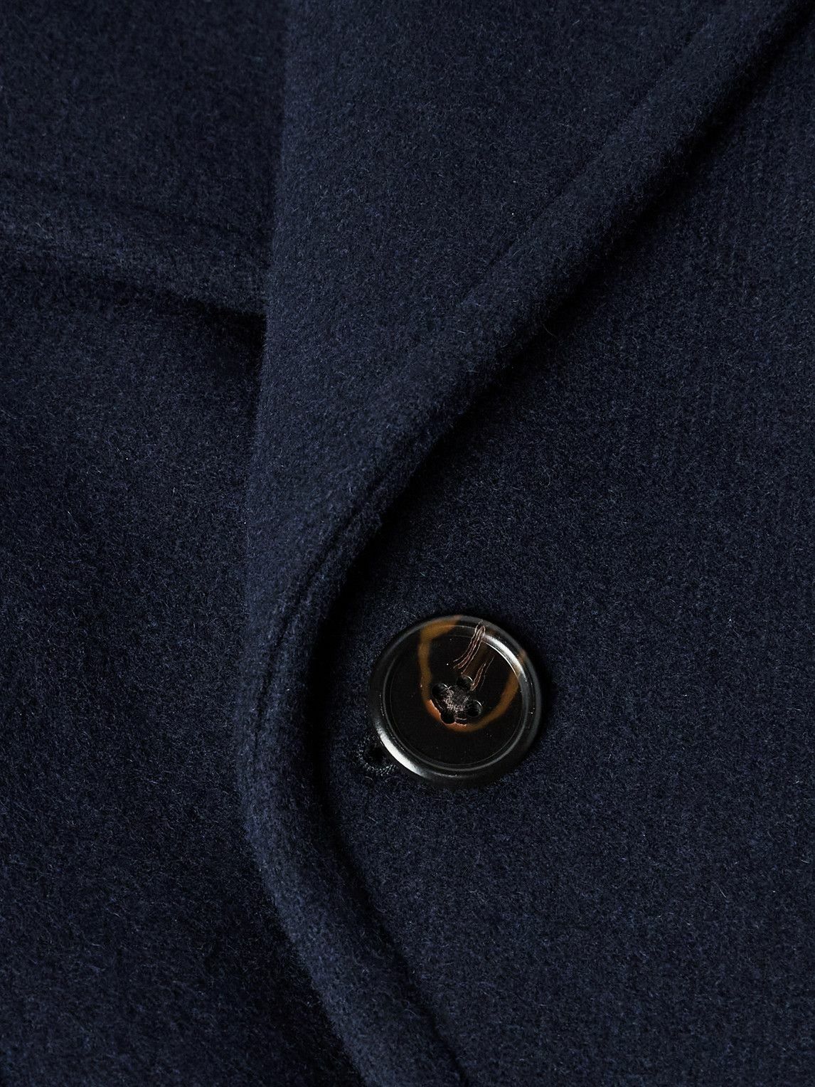 Polo Ralph Lauren - Slim-Fit Double-Breasted Wool-Blend Coat - Blue