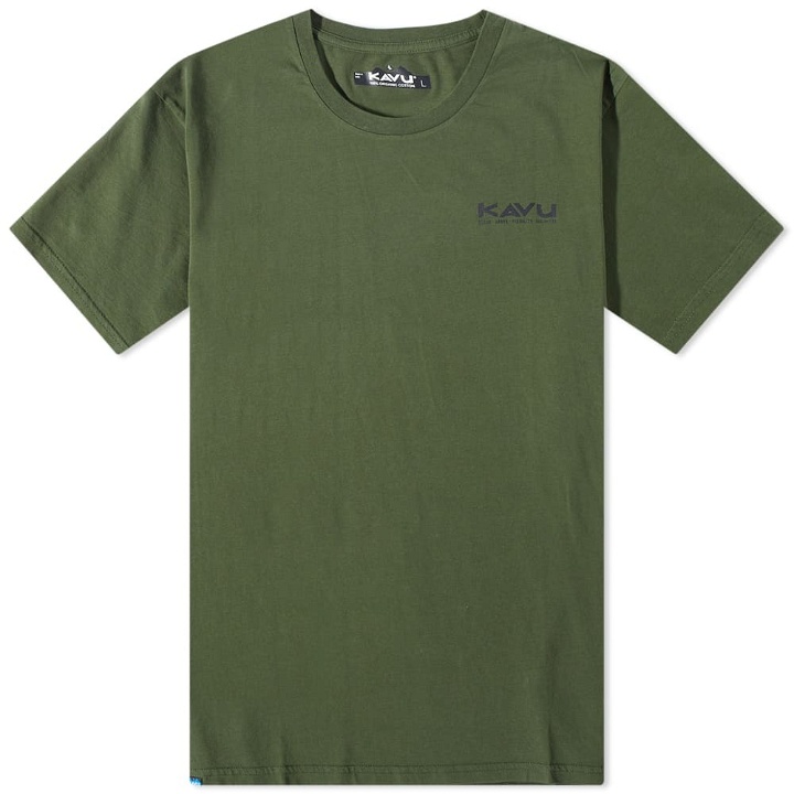 Photo: KAVU Men's Klear Above Etch Art T-Shirt in Green