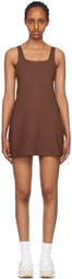 Girlfriend Collective Brown Tommy Dress