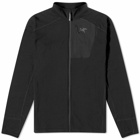 Arc'teryx Men's Delta Zip Fleece in Black