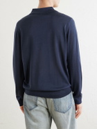 Paul Smith - Merino Wool Polo Shirt - Blue
