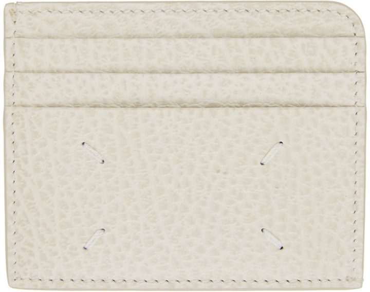 Photo: Maison Margiela Off-White Leather Card Holder