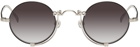 Matsuda Silver & Black 10601H Sunglasses