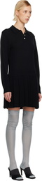 Sandy Liang Black Hague Minidress
