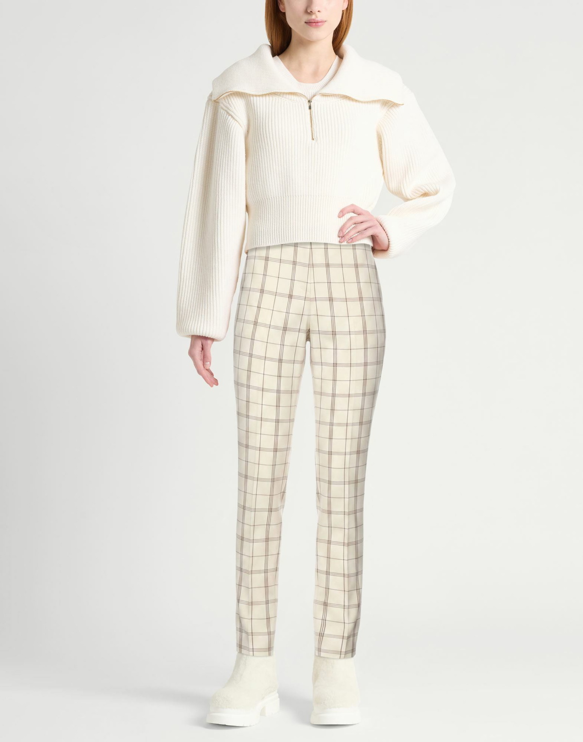 Tory Sport Womens Pants Cream