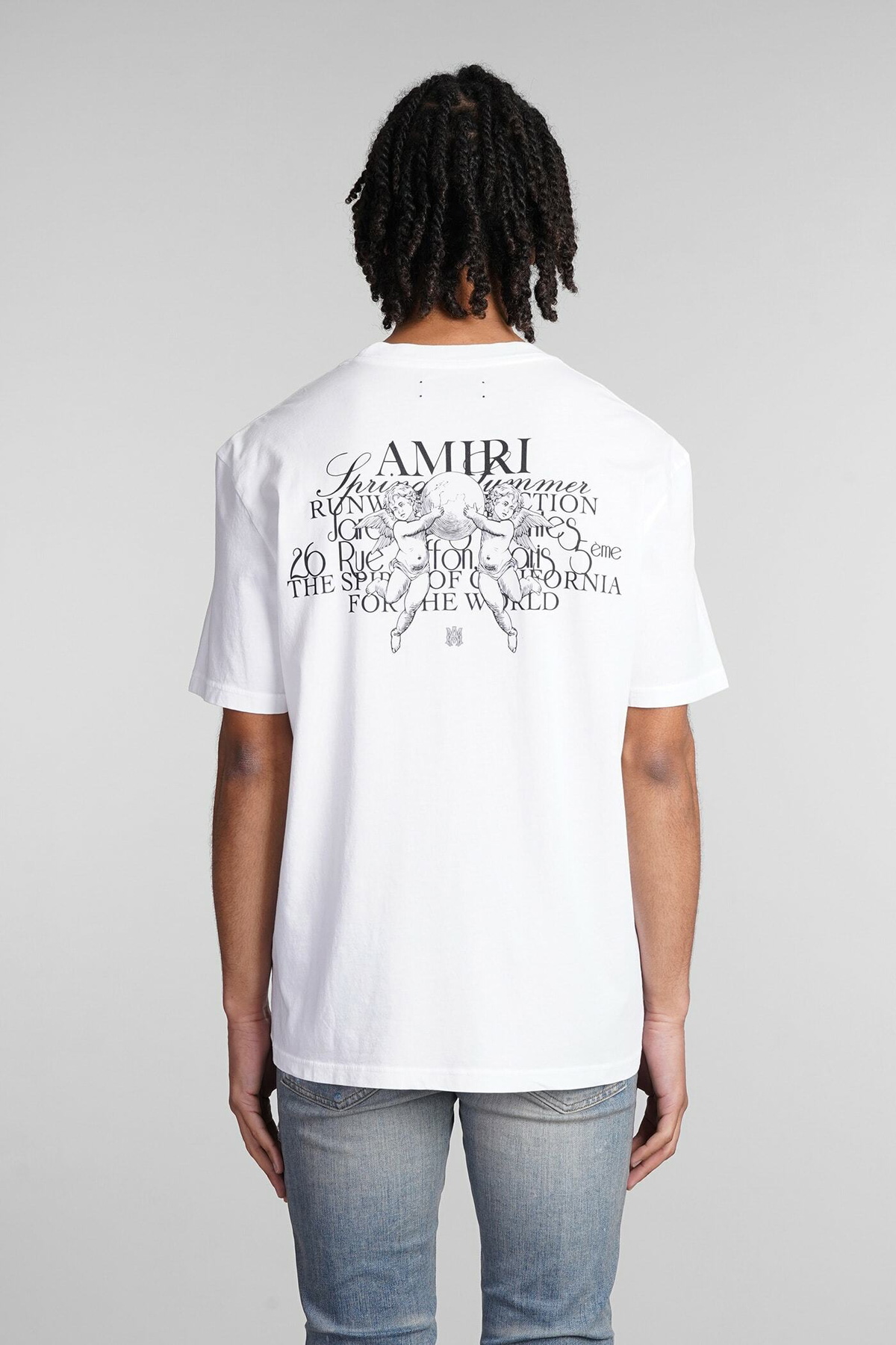 AMIRI T-shirt In White Cotton Amiri