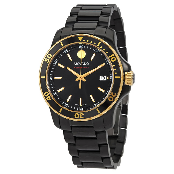 Photo: Movado Quartz Black Dial Unisex Watch 2600161
