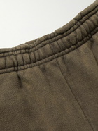 Entire Studios - Tapered Garment-Dyed Cotton-Jersey Sweatpants - Brown