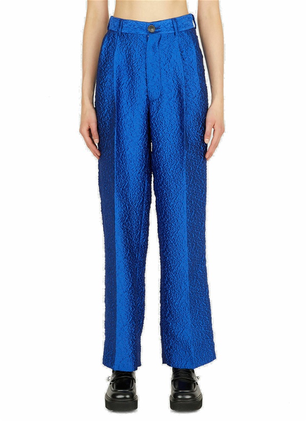 Photo: Cloque Pants in Blue
