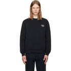 A.P.C. Black Standard 'Rue Madame' Sweatshirt