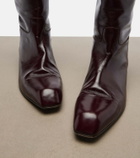 Khaite Colt leather knee-high boots