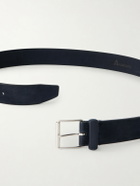 Anderson's - 3cm Suede Belt - Blue