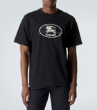 Burberry Ryan embroidered cotton T-shirt