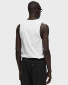 Jw Anderson Anchor Embroidery Vest White - Mens - Tank Tops