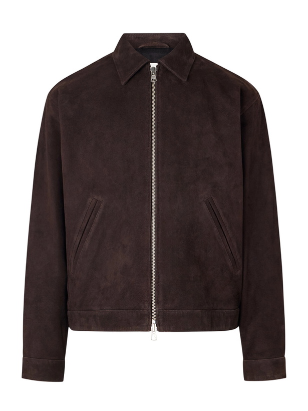 Photo: NN07 - Petrus 80030 Suede Jacket - Brown