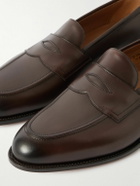 Edward Green - Piccadilly Leather Penny Loafers - Brown