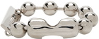 MM6 Maison Margiela Silver Metal Bead Bracelet