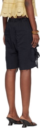 Isabel Marant Etoile Black Bermia Shorts