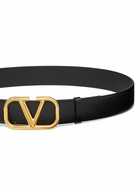 VALENTINO GARAVANI - Vlogo Signature Leather Belt