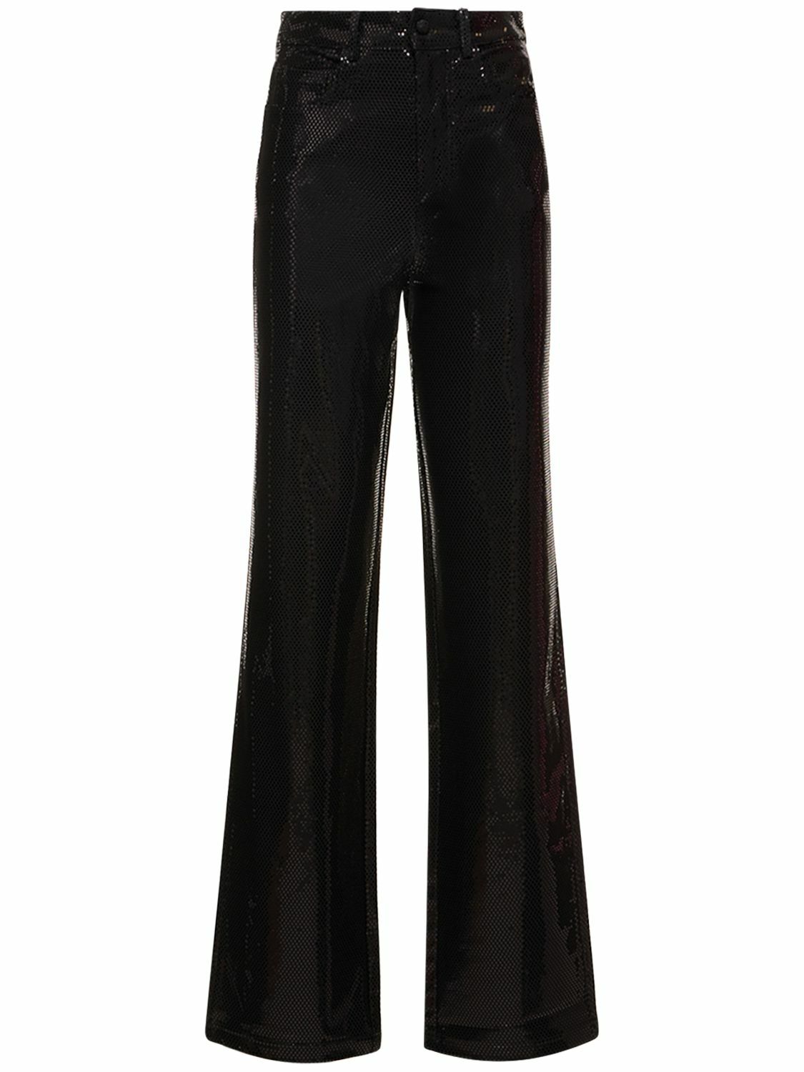 ROTATE Heavy Lace High Rise Pants