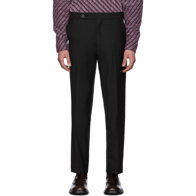 Namacheko Black Twill Shil Trousers Namacheko