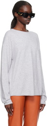 Guest in Residence Gray Oversized Sweater