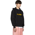 Palomo Spain Black Lace Logo Hoodie