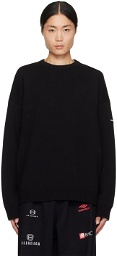 Balenciaga Black Crewneck Sweater