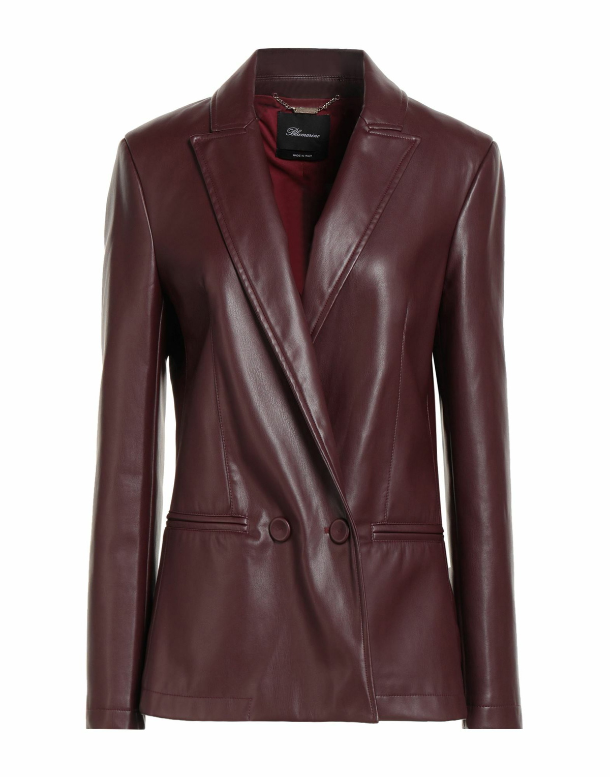 Blumarine Womens Blazer Burgundy