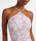 Pucci Occhi open-back swimsuit