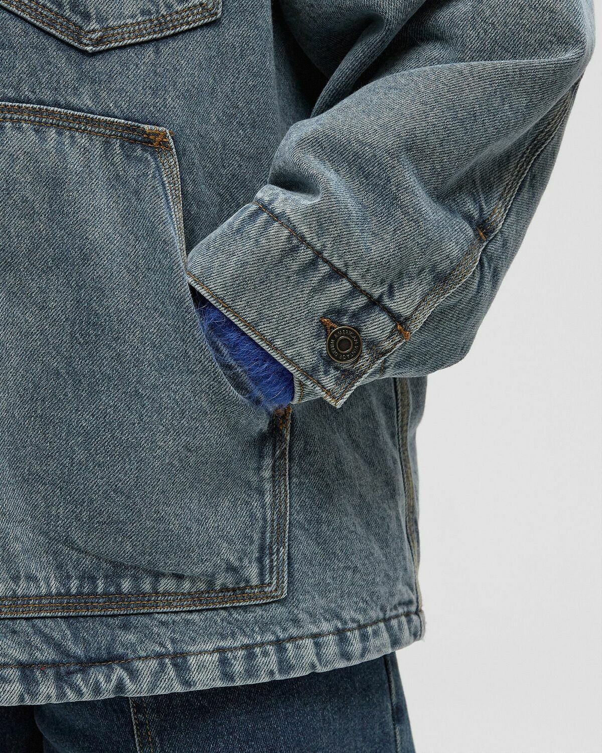 American Vintage JOYBIRD VEST Blue Womens Denim Jacket