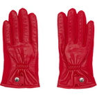 Vivienne Westwood Red Leather Sheep Gloves
