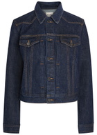 Khaite Augustine Denim Jacket Indigo