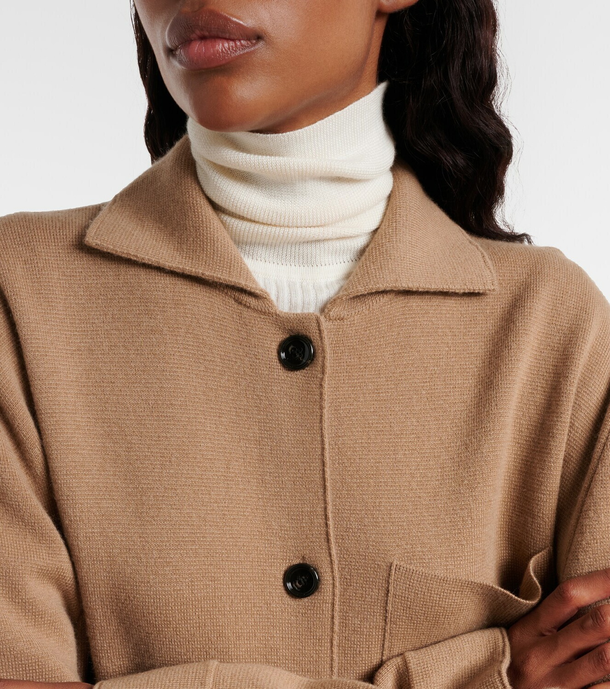 Jardin des Orangers Wool and cashmere jacket