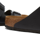 Birkenstock Arizona in Black Smooth Leather