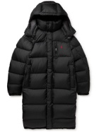 Polo Ralph Lauren - Quilted Recycled Ripstop Hooded Down Jacket - Black