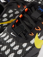 Nike Training - Metcon 7 Rubber-Trimmed Printed Mesh Sneakers - Black