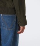 Bottega Veneta Intrecciato cotton twill blouson jacket