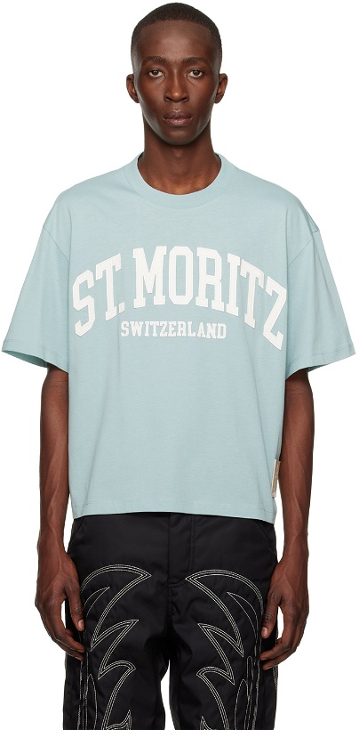 Photo: Bally Blue St Moritz T-Shirt