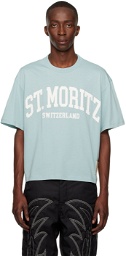Bally Blue St Moritz T-Shirt