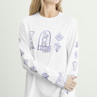 ALÉMAIS Women's Leela Long Sleeve T-Shirt in Cream
