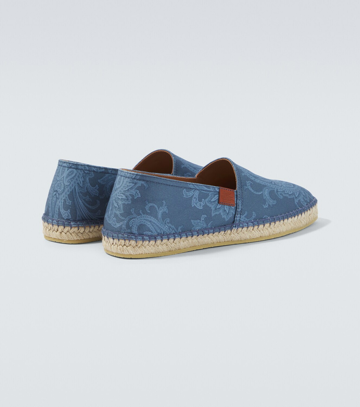 Etro Paisley gabardine espadrilles