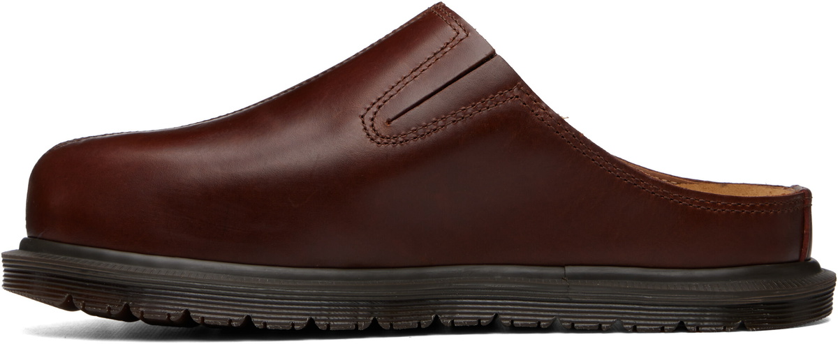 Dr. Martens Brown San Mule Loafers