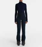 Cordova Butte ribbed-knit wool ski bodysuit