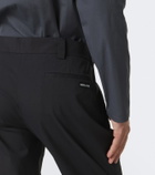 Miu Miu Cotton-blend poplin straight pants