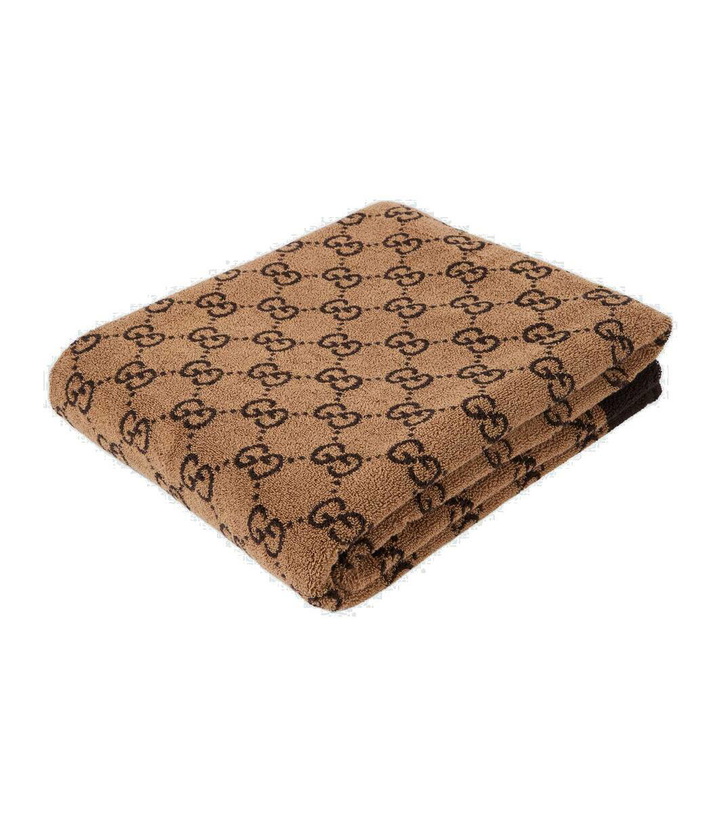 Photo: Gucci GG cotton terry beach towel