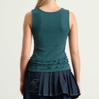 Damson Madder Women's Ember Tank Top in Green