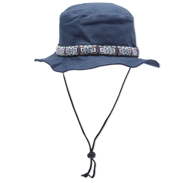 Photo: KAVU Men's Organic Strap Bucket Hat in Midnight Navy
